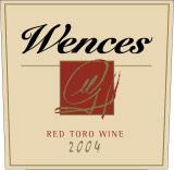 Etichetta Toro Vega Sauco Tinto Wences Wences Gil 2004