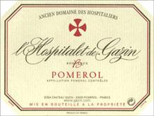 Etiquette du vin L'Hospitalet de Gazin Second Vin 2018