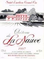 Wine label Château la Nauve 1962