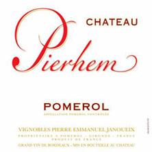 Etiquette du vin Château Pierhem 2009
