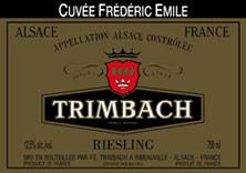 Etichetta Alsace Riesling Cuvée Frédéric Emile Trimbach (Domaine) 2000