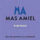 Etikette des Weins Maury Mas Amiel 1975