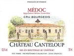 Wine label Château Canteloup 1988