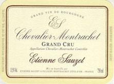 Wine label Chevalier-Montrachet Grand Cru Etienne Sauzet 2014