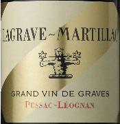 Etiquette du vin Lagrave Martillac Second Vin 1989