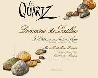 Etiquette du vin Châteauneuf-du-Pape Les Quartz Clos du Caillou 2018