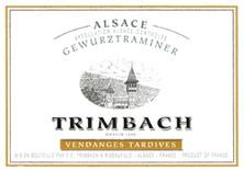 Etichetta Alsace Gewurztraminer Vendanges Tardives Trimbach (Domaine) 2008