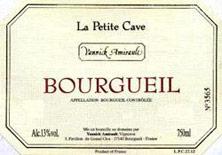 Wine label Bourgueil Petite cave Yannick Amirault (Domaine) 2010