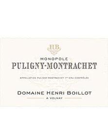 Wine label Puligny-Montrachet Henri Boillot (Domaine) 1992