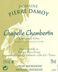 Etichetta Chapelle-Chambertin Grand Cru Pierre Damoy 1983