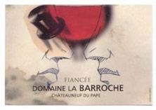 Etichetta Châteauneuf-du-Pape La Barroche (Domaine de) Cuvée Fiancée Julien Barrot 2004
