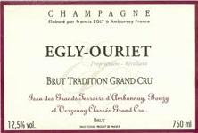 Etiquette du vin Grand Cru Brut Egly-Ouriet 2008