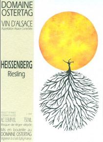 Etichetta Alsace Riesling Heissenberg Ostertag (Domaine) 2020