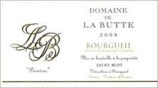 Etikette des Weins Bourgueil Perrières Domaine de La Butte - Jacky Blot 2016