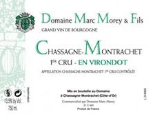 Wine label Chassagne-Montrachet Marc Morey 2004