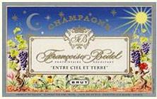 Etikette des Weins Entre Ciel et Terre Extra-Brut Françoise Bedel et Fils ----
