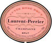 Etikette des Weins Rosé Brut Laurent Perrier ----