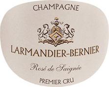 Wine label Rosé de saignée 1er Cru Extra-Brut Larmandier-Bernier ----