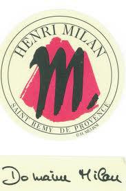Etikette des Weins Baux de Provence Domaine Milan Henri Milan 2004