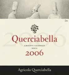 Wine label Chianti Classico Querciabella DOCG Sebastiano Castiglioni 2008
