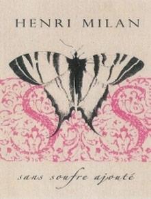 Wine label Vin de Table de France Sans soufre ajouté Henri Milan 2011