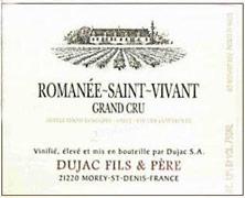 Etichetta Romanée-Saint-Vivant Grand Cru Dujac (Domaine) 2008