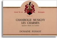 Etichetta Chambolle-Musigny 1er Cru Les Charmes Ponsot (Domaine) 2003