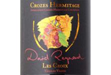 Etiquette du vin Crozes-Hermitage Les Croix Vieilles vignes David Reynaud 2018