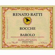 Etichetta Barolo DOCG Renato Ratti Rocche 2008