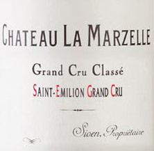 Etikette des Weins Château La Marzelle Grand Cru Classé 1988