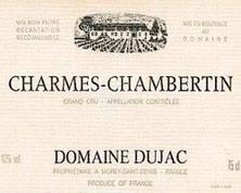 Etichetta Chambertin Grand Cru Dujac (Domaine) 2007