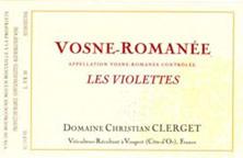 Etichetta Vosne-Romanée Les Violettes Christian Clerget 2009