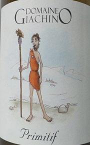 Etichetta Vin de Savoie Primitif Giachino 2012
