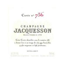 Etiquette du vin Cuvée 736 Jacquesson ----