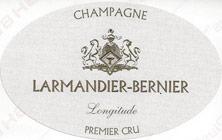 Etiquette du vin Longitude Blanc de Blancs 1er Cru Extra-Brut Larmandier-Bernier ----