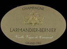 Etiquette du vin Cramant Nature Grand Cru Extra-Brut Larmandier-Bernier 2008