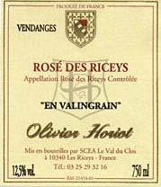 Etichetta En Valingrain Olivier Horiot 2015