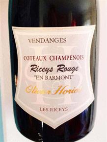 Etichetta En Barmont Olivier Horiot 2010