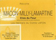 Etichetta Mâcon Milly-Lamartine Clos du Four Héritiers du Comte Lafon (Domaine des) 2018