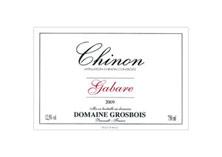 Wine label Chinon Gabare Domaine Grosbois 2016