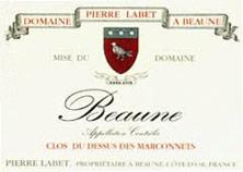 Etiquette du vin Beaune 1er Cru Coucherias François Labet 2010