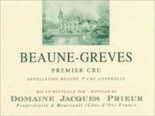 Etichetta Beaune 1er Cru Grèves Jacques Prieur (Domaine) 2010