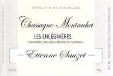 Wine label Chassagne-Montrachet Les Encégnières Etienne Sauzet 2020
