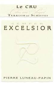 Etiquette du vin Muscadet-Sèvre-et-Maine Cru Goulaine Excelsior Luneau-Papin 2016