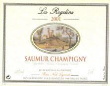 Etiquette du vin Saumur-Champigny Les Rogelins Clotilde Legrand (anciennement René-Noël Legrand) 1996