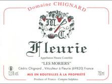 Etichetta Fleurie Les Moriers Chignard (Domaine) 2012