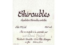 Etikette des Weins Chiroubles Daniel Bouland (Domaine) 2012
