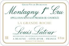 Etichetta Montagny 1er Cru La Grande roche Louis Latour 1996