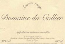 Wine label Saumur Domaine du Collier 2019