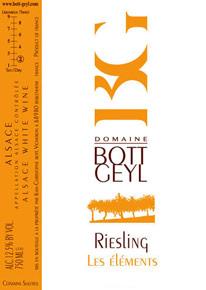 Etichetta Alsace Riesling Les Eléments Bott-Geyl (Domaine) 2011